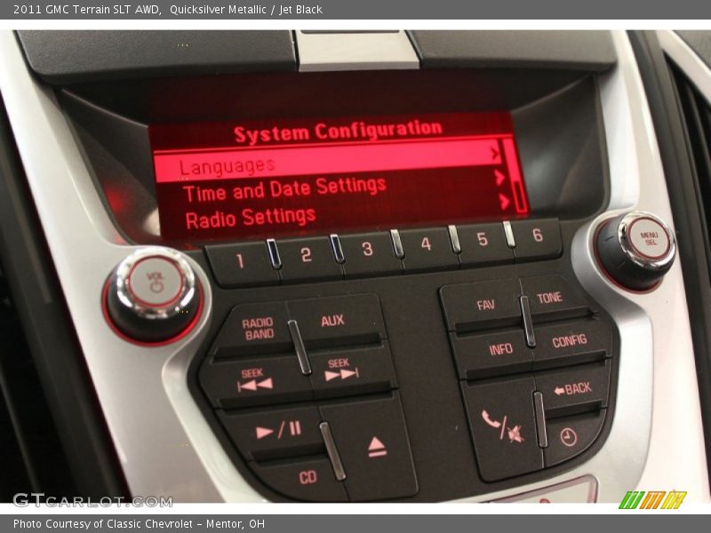 Quicksilver Metallic / Jet Black 2011 GMC Terrain SLT AWD