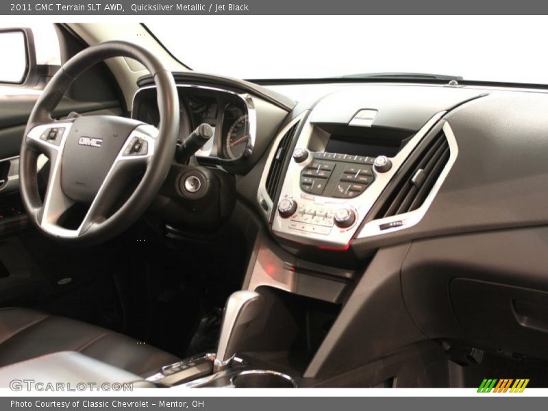 Quicksilver Metallic / Jet Black 2011 GMC Terrain SLT AWD