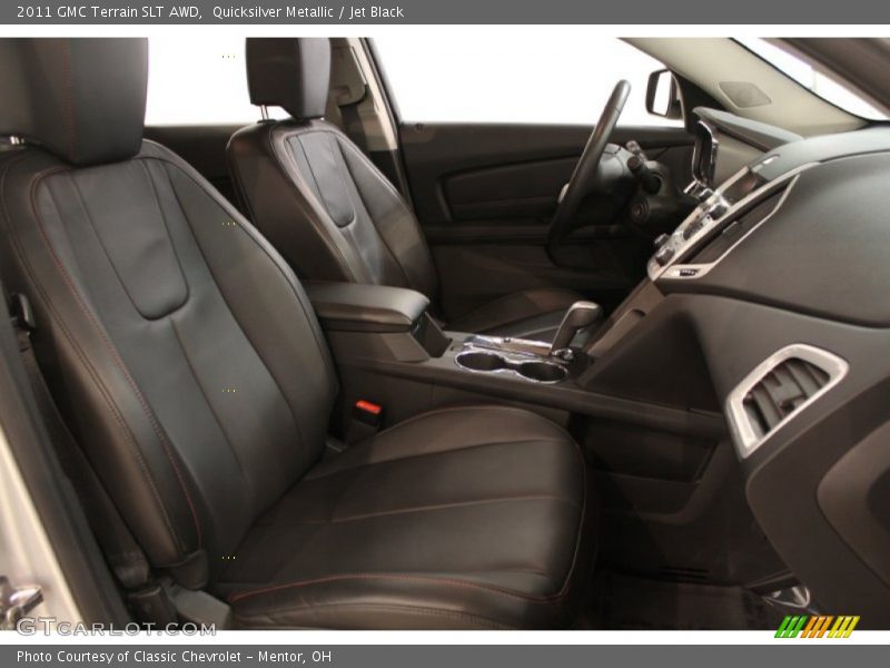 Quicksilver Metallic / Jet Black 2011 GMC Terrain SLT AWD
