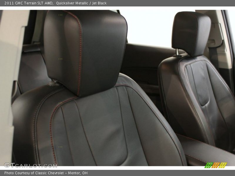 Quicksilver Metallic / Jet Black 2011 GMC Terrain SLT AWD