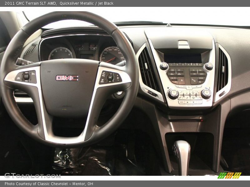Quicksilver Metallic / Jet Black 2011 GMC Terrain SLT AWD