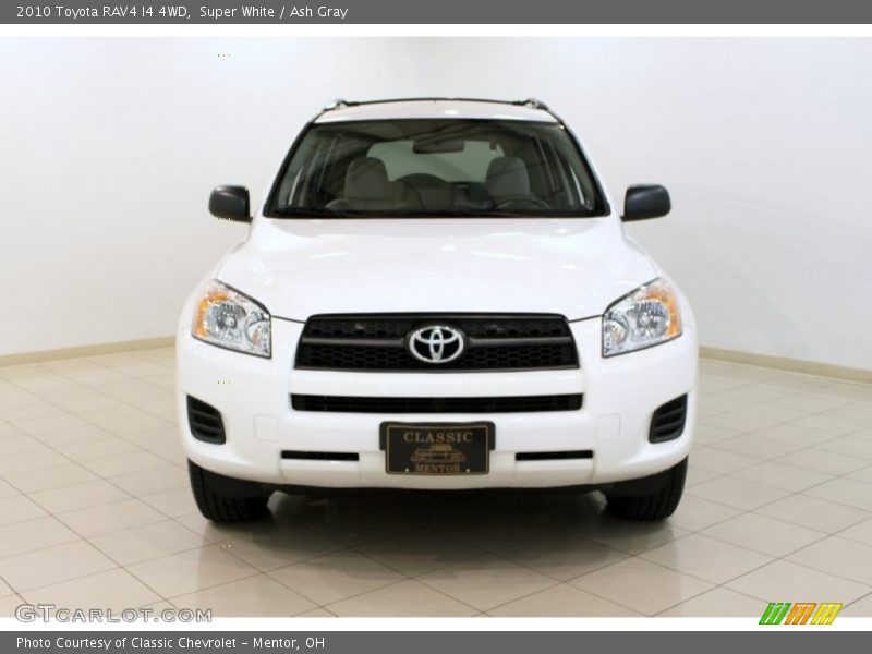 Super White / Ash Gray 2010 Toyota RAV4 I4 4WD