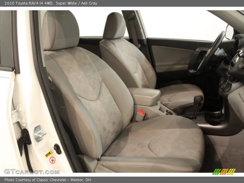 Super White / Ash Gray 2010 Toyota RAV4 I4 4WD