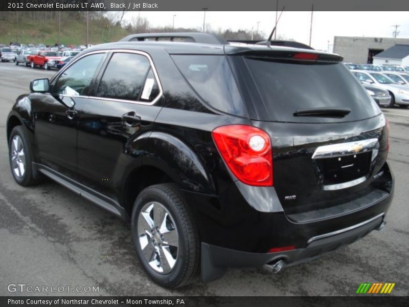 Black / Jet Black 2012 Chevrolet Equinox LT AWD