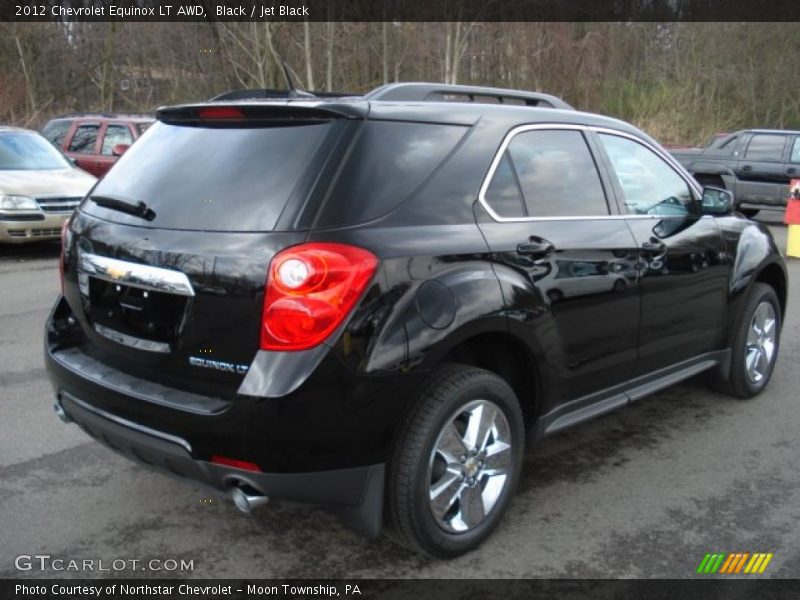 Black / Jet Black 2012 Chevrolet Equinox LT AWD