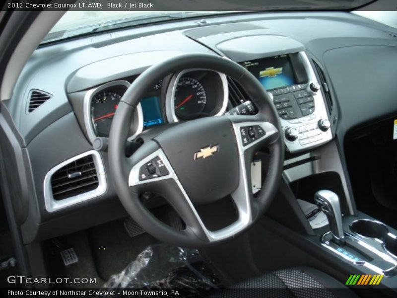 Black / Jet Black 2012 Chevrolet Equinox LT AWD