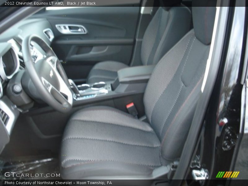 Black / Jet Black 2012 Chevrolet Equinox LT AWD