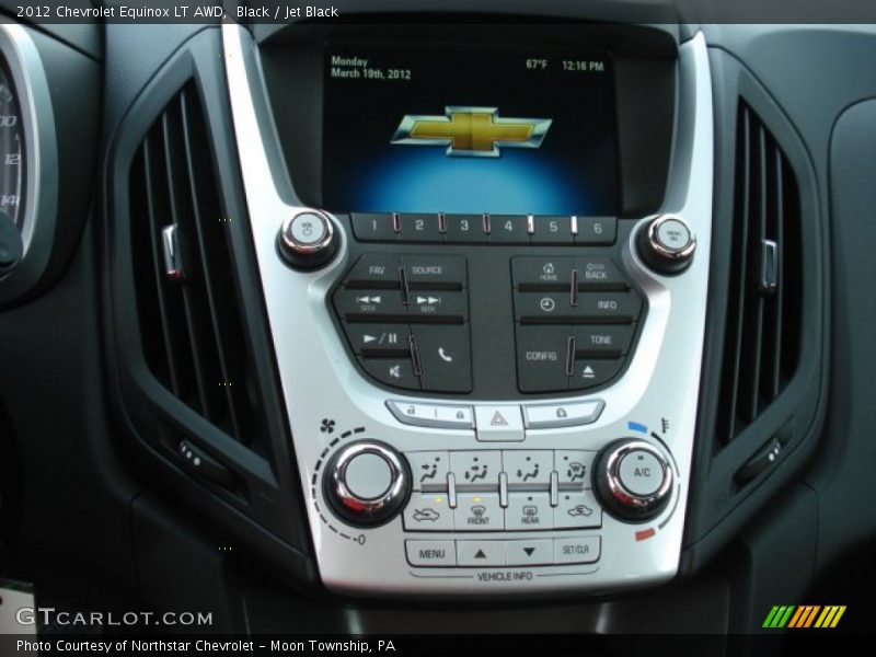 Black / Jet Black 2012 Chevrolet Equinox LT AWD