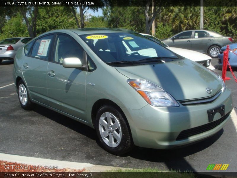 Silver Pine Mica / Bisque 2009 Toyota Prius Hybrid