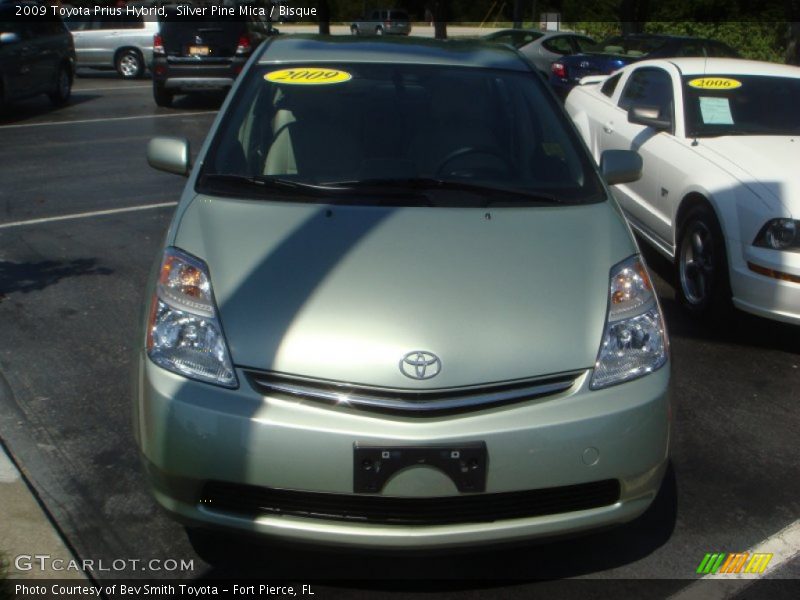 Silver Pine Mica / Bisque 2009 Toyota Prius Hybrid