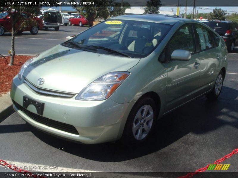 Silver Pine Mica / Bisque 2009 Toyota Prius Hybrid