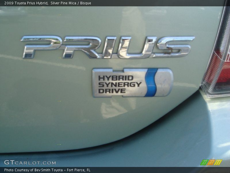 Silver Pine Mica / Bisque 2009 Toyota Prius Hybrid