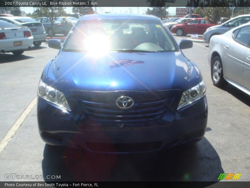 Blue Ribbon Metallic / Ash 2007 Toyota Camry LE