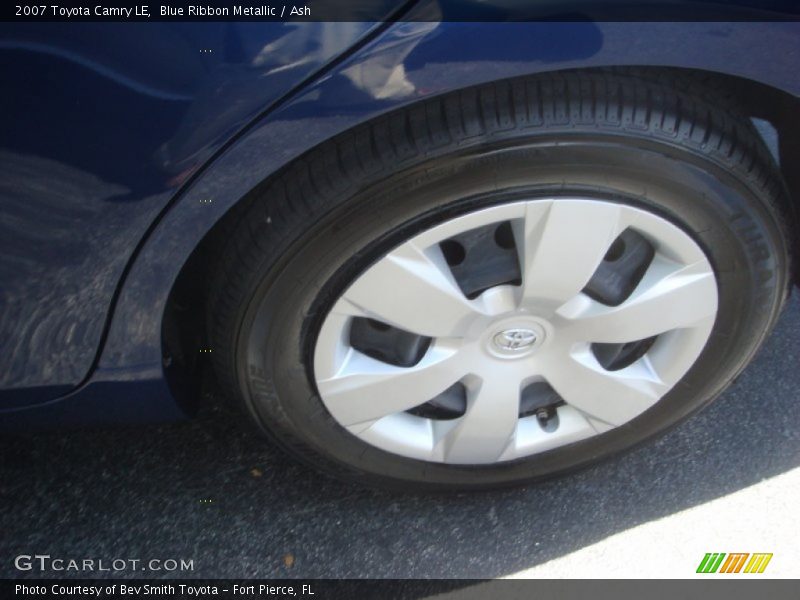Blue Ribbon Metallic / Ash 2007 Toyota Camry LE