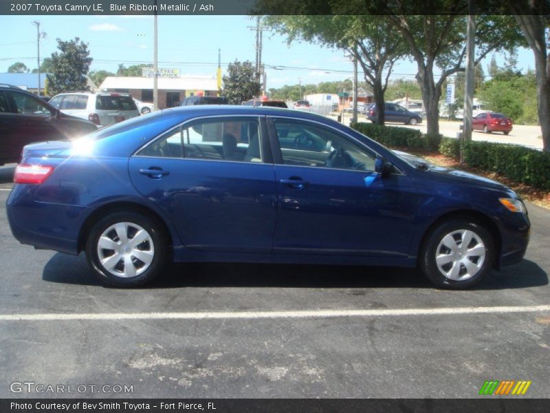Blue Ribbon Metallic / Ash 2007 Toyota Camry LE