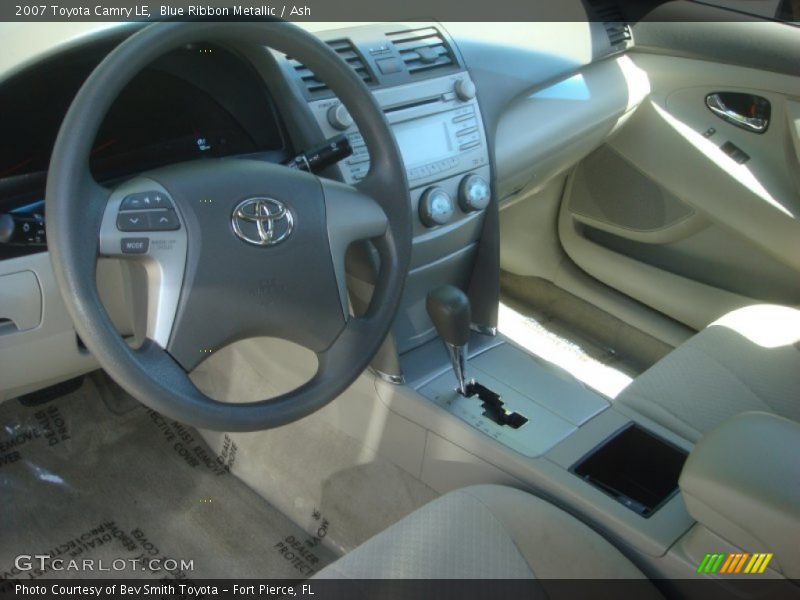 Blue Ribbon Metallic / Ash 2007 Toyota Camry LE