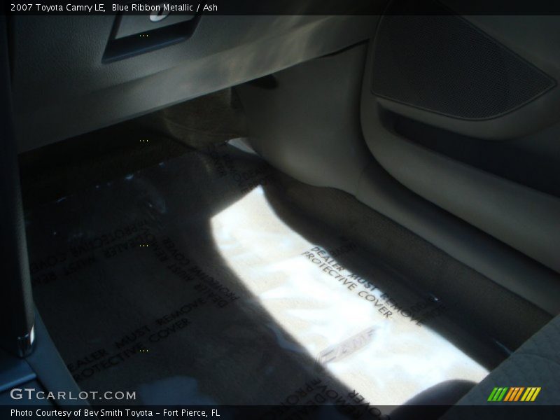 Blue Ribbon Metallic / Ash 2007 Toyota Camry LE