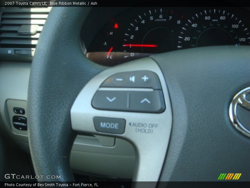 Blue Ribbon Metallic / Ash 2007 Toyota Camry LE