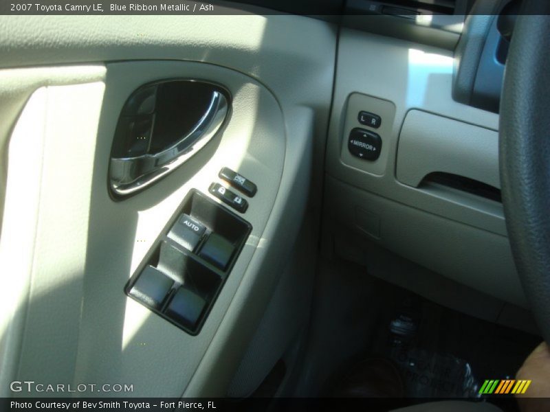 Blue Ribbon Metallic / Ash 2007 Toyota Camry LE