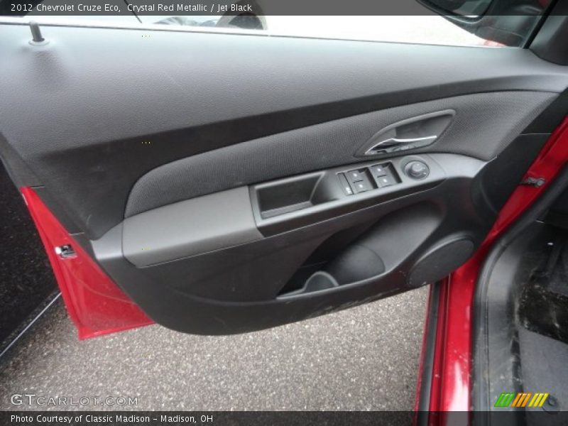 Crystal Red Metallic / Jet Black 2012 Chevrolet Cruze Eco