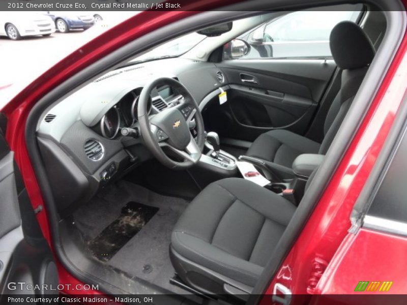 Crystal Red Metallic / Jet Black 2012 Chevrolet Cruze Eco