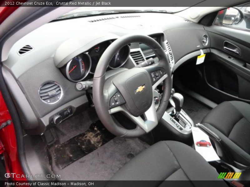 Crystal Red Metallic / Jet Black 2012 Chevrolet Cruze Eco