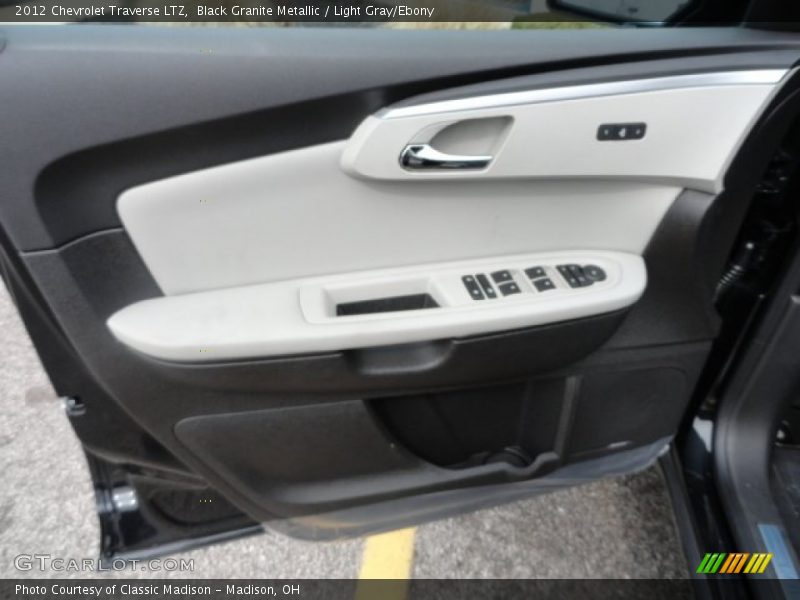 Black Granite Metallic / Light Gray/Ebony 2012 Chevrolet Traverse LTZ
