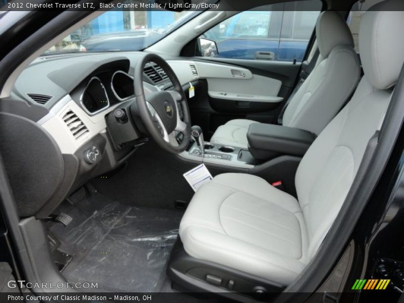  2012 Traverse LTZ Light Gray/Ebony Interior