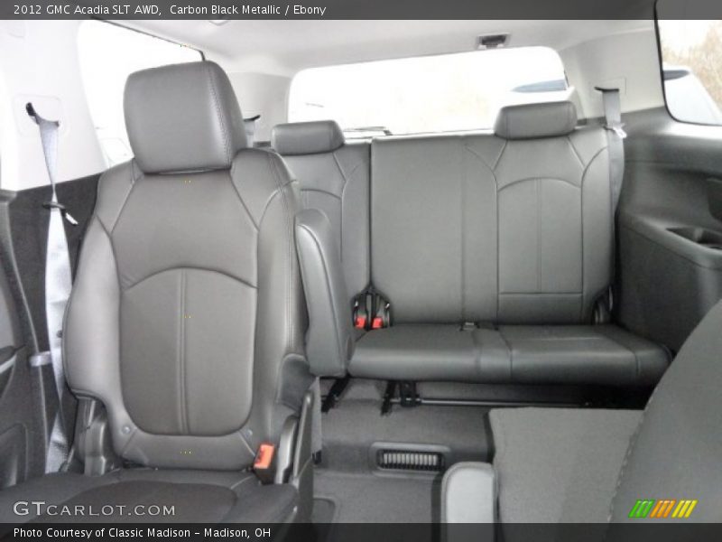 Carbon Black Metallic / Ebony 2012 GMC Acadia SLT AWD