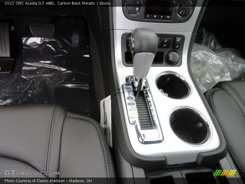Carbon Black Metallic / Ebony 2012 GMC Acadia SLT AWD