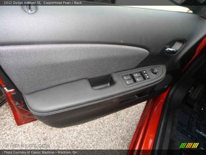Copperhead Pearl / Black 2012 Dodge Avenger SE
