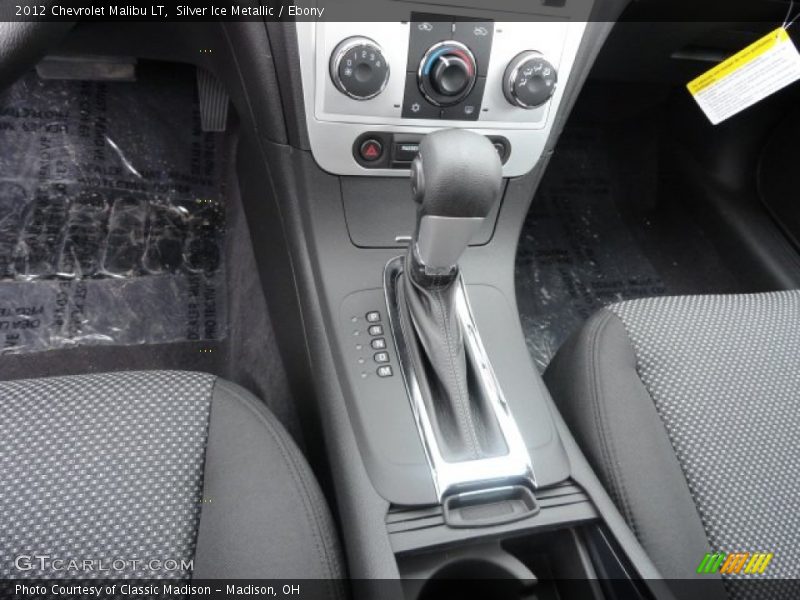 Silver Ice Metallic / Ebony 2012 Chevrolet Malibu LT