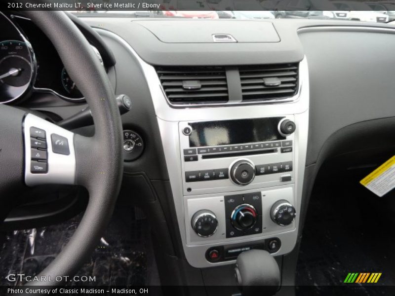 Silver Ice Metallic / Ebony 2012 Chevrolet Malibu LT