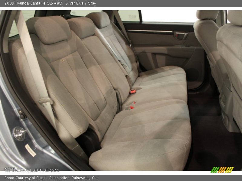 Silver Blue / Gray 2009 Hyundai Santa Fe GLS 4WD