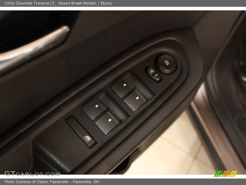 Desert Brown Metallic / Ebony 2009 Chevrolet Traverse LT