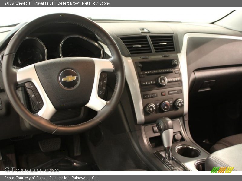Desert Brown Metallic / Ebony 2009 Chevrolet Traverse LT