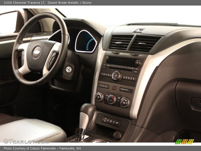Desert Brown Metallic / Ebony 2009 Chevrolet Traverse LT