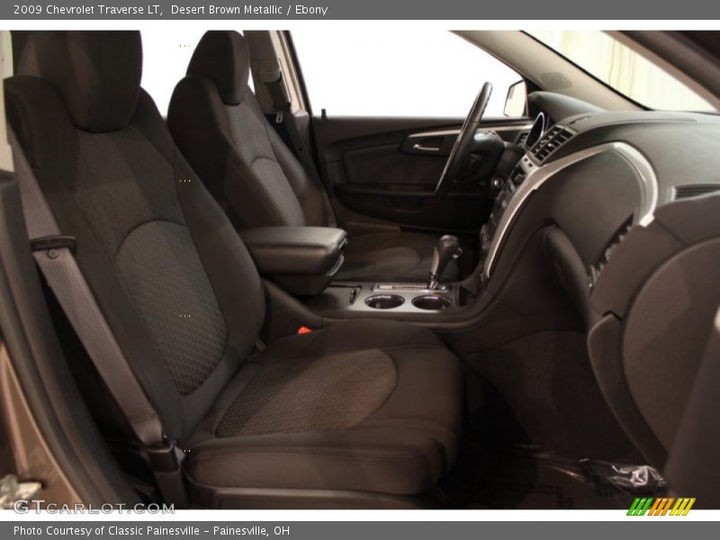 Desert Brown Metallic / Ebony 2009 Chevrolet Traverse LT