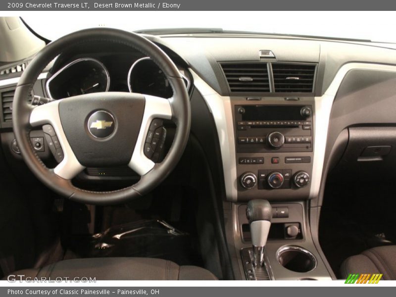 Desert Brown Metallic / Ebony 2009 Chevrolet Traverse LT