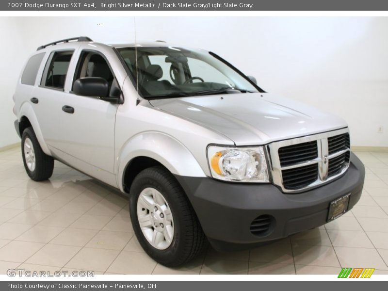 Bright Silver Metallic / Dark Slate Gray/Light Slate Gray 2007 Dodge Durango SXT 4x4