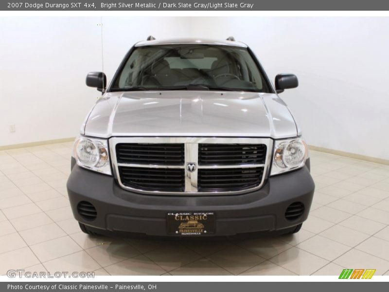 Bright Silver Metallic / Dark Slate Gray/Light Slate Gray 2007 Dodge Durango SXT 4x4