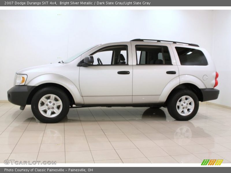 Bright Silver Metallic / Dark Slate Gray/Light Slate Gray 2007 Dodge Durango SXT 4x4