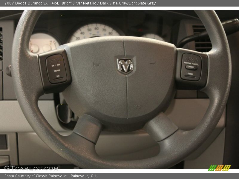 Bright Silver Metallic / Dark Slate Gray/Light Slate Gray 2007 Dodge Durango SXT 4x4