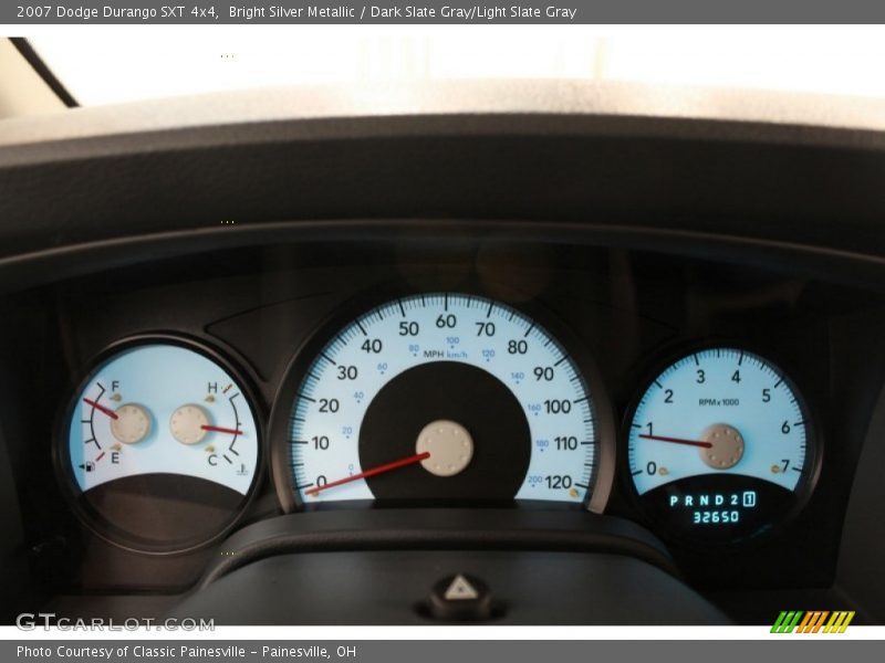 Bright Silver Metallic / Dark Slate Gray/Light Slate Gray 2007 Dodge Durango SXT 4x4