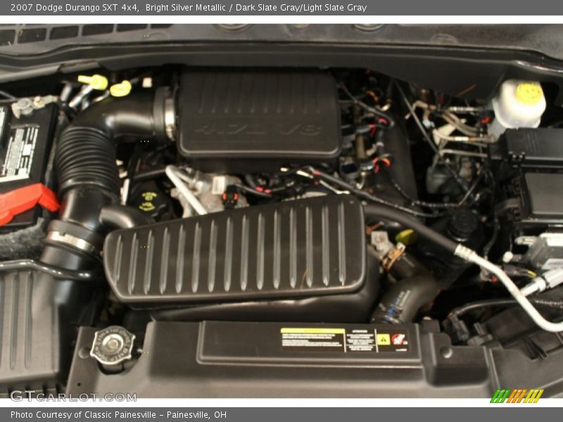 Bright Silver Metallic / Dark Slate Gray/Light Slate Gray 2007 Dodge Durango SXT 4x4