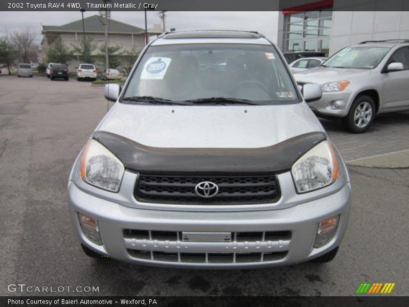 Titanium Metallic / Gray 2002 Toyota RAV4 4WD