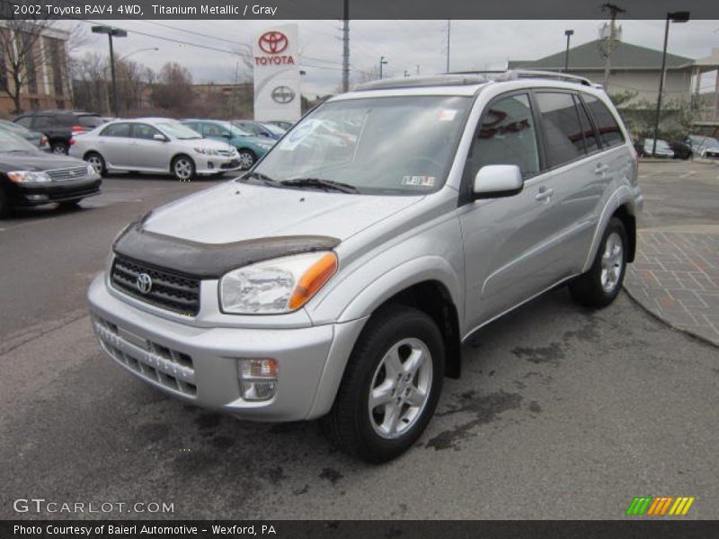 Titanium Metallic / Gray 2002 Toyota RAV4 4WD