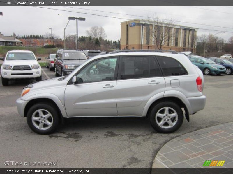 Titanium Metallic / Gray 2002 Toyota RAV4 4WD