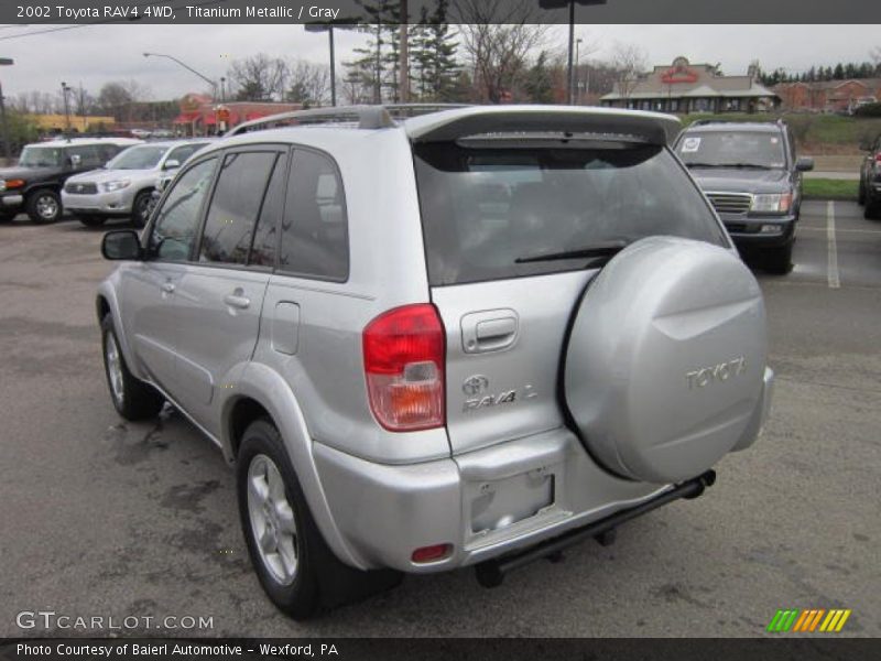 Titanium Metallic / Gray 2002 Toyota RAV4 4WD