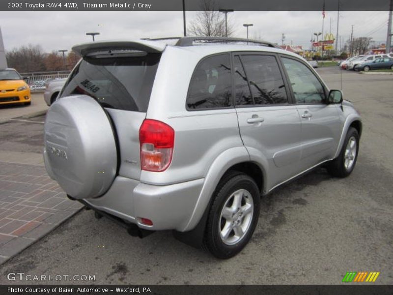 Titanium Metallic / Gray 2002 Toyota RAV4 4WD